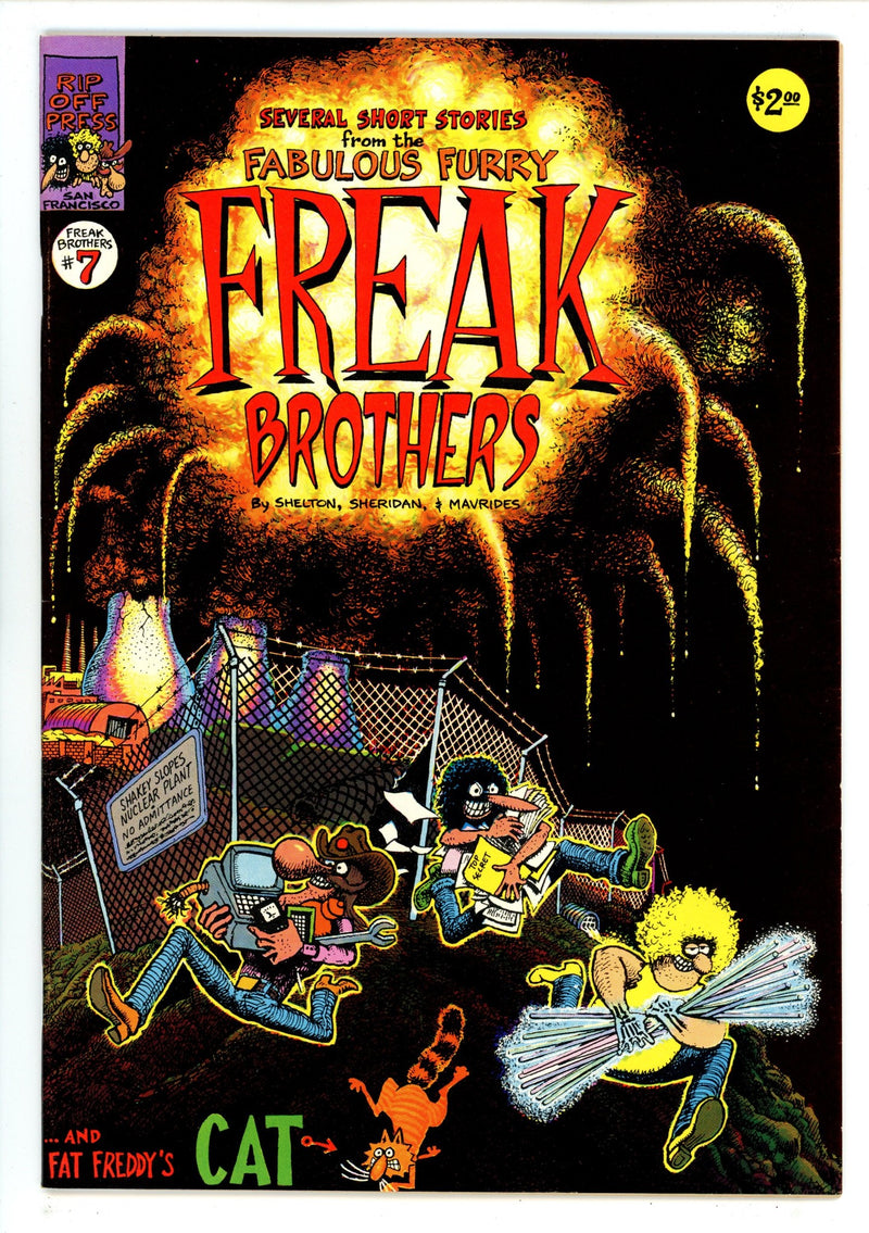 The Fabulous Furry Freak Brothers 7 VF+ (8.5) (1982) 