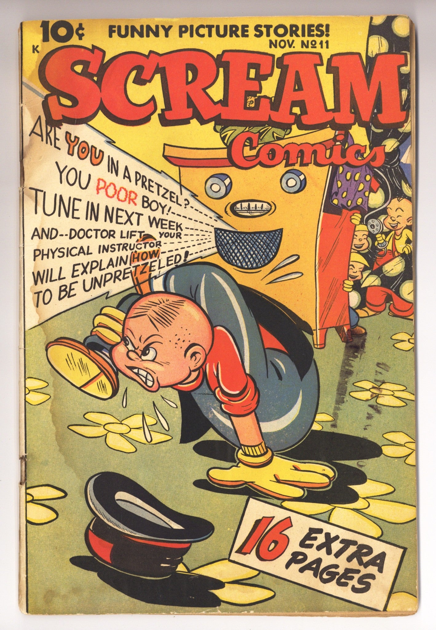 Scream Comics 11 GD+ (2.5) (1946) 