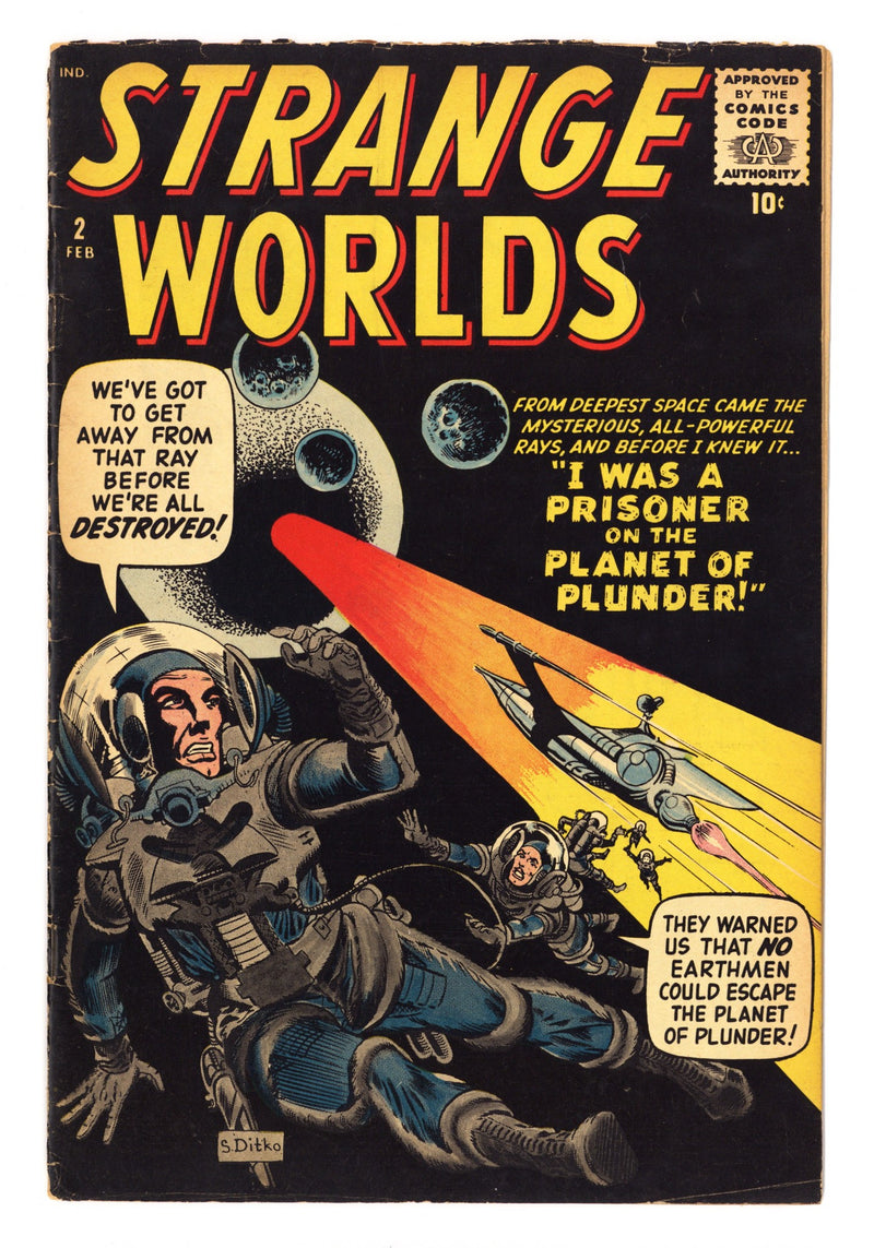 Strange Worlds 2 VG+ (4.5) (1959) 