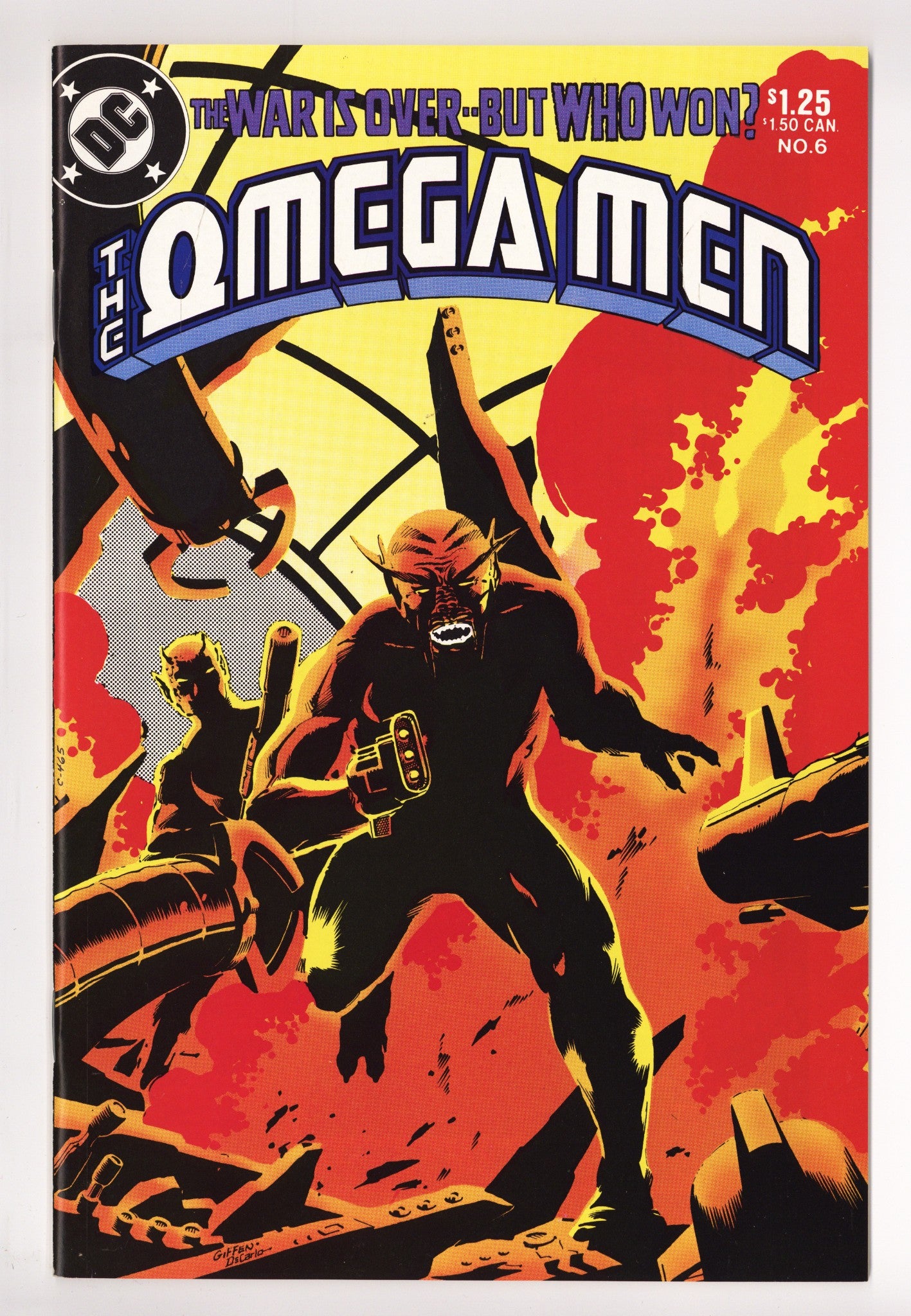 The Omega Men Vol 1 6 High Grade (1983) 