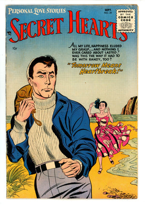 Secret Hearts 29 VG (4.0) (1955) 