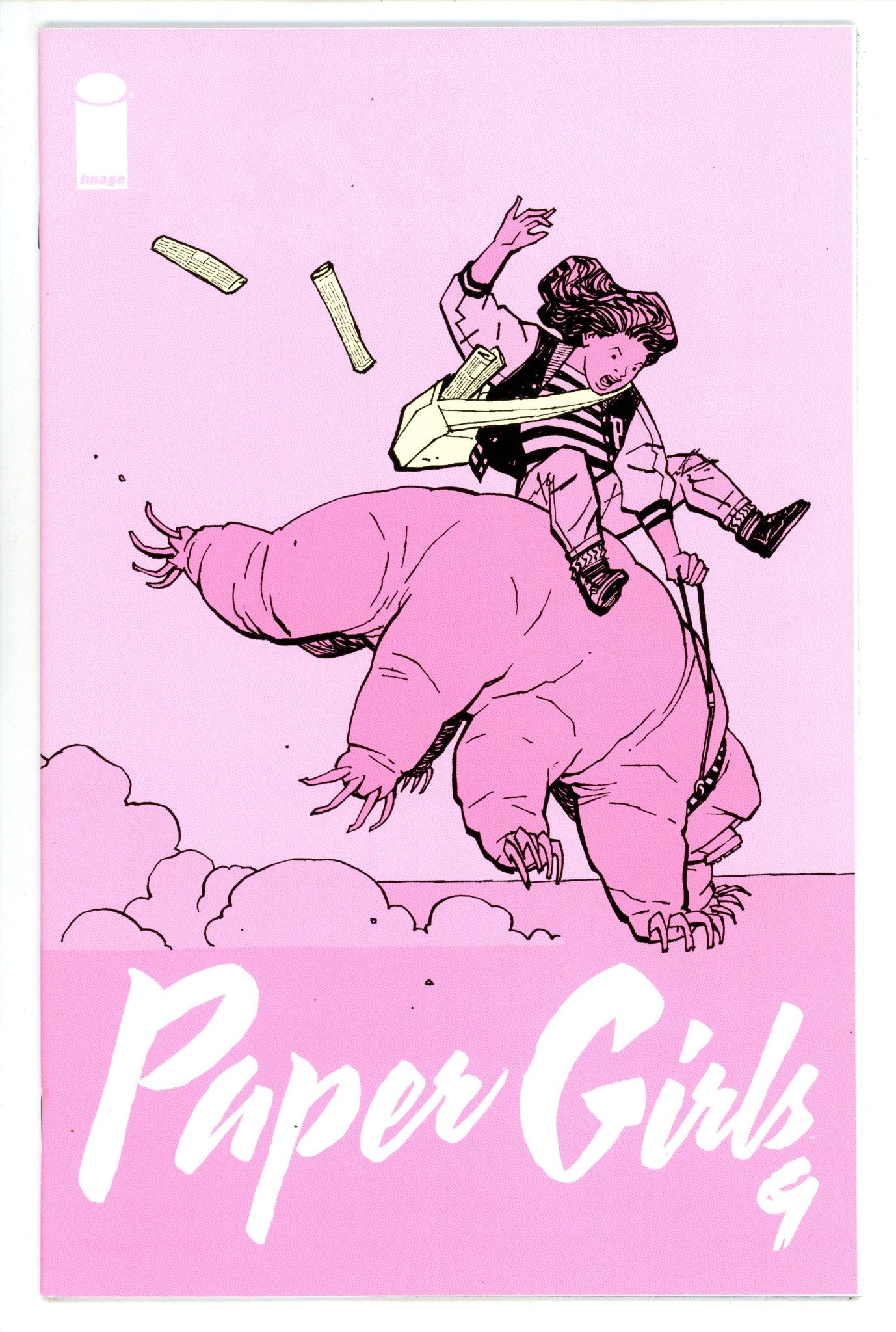 Paper Girls 9 High Grade (2016) 