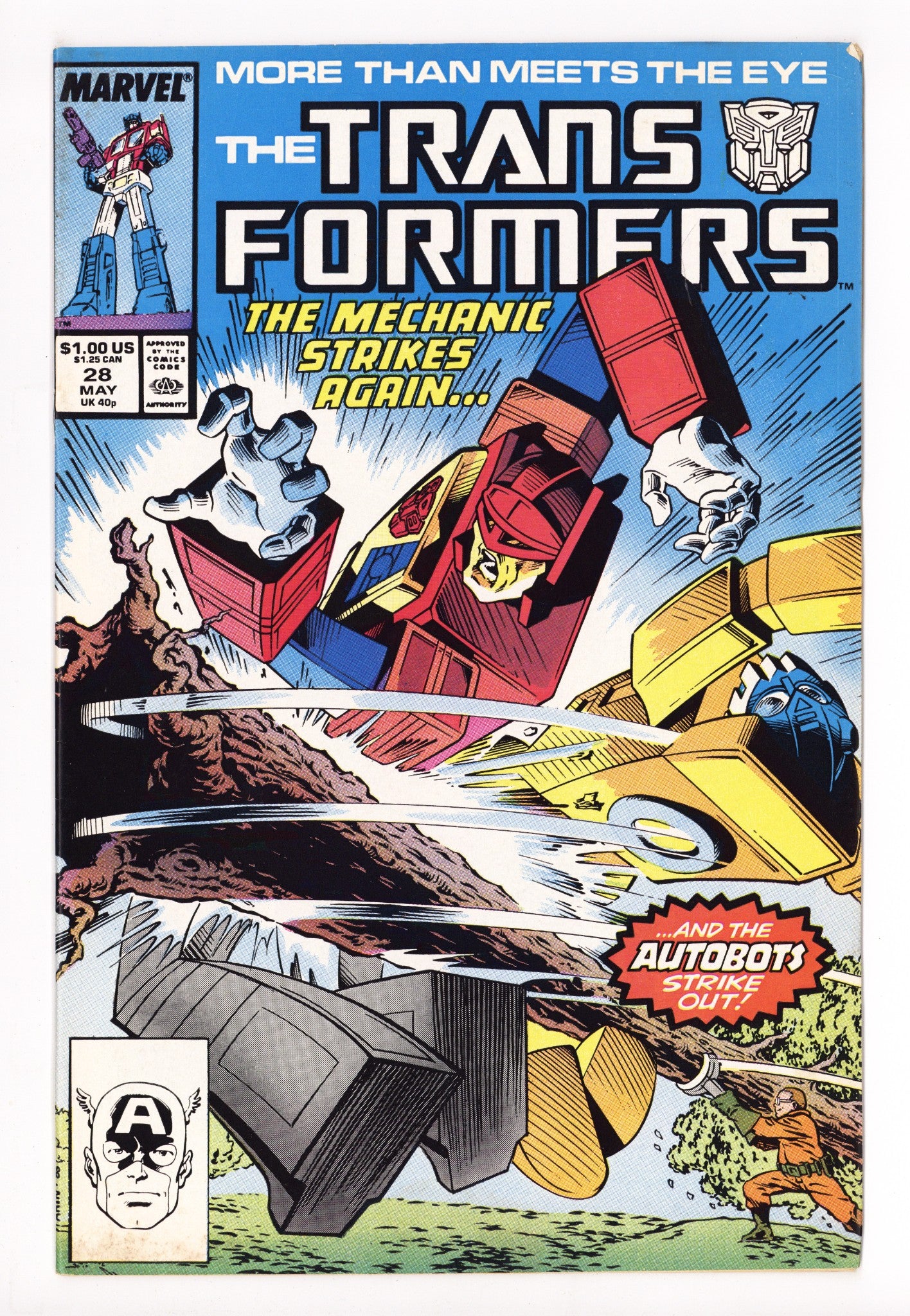 The Transformers 28 Low Grade (1987) 
