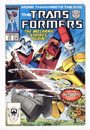 The Transformers 28 Low Grade (1987)