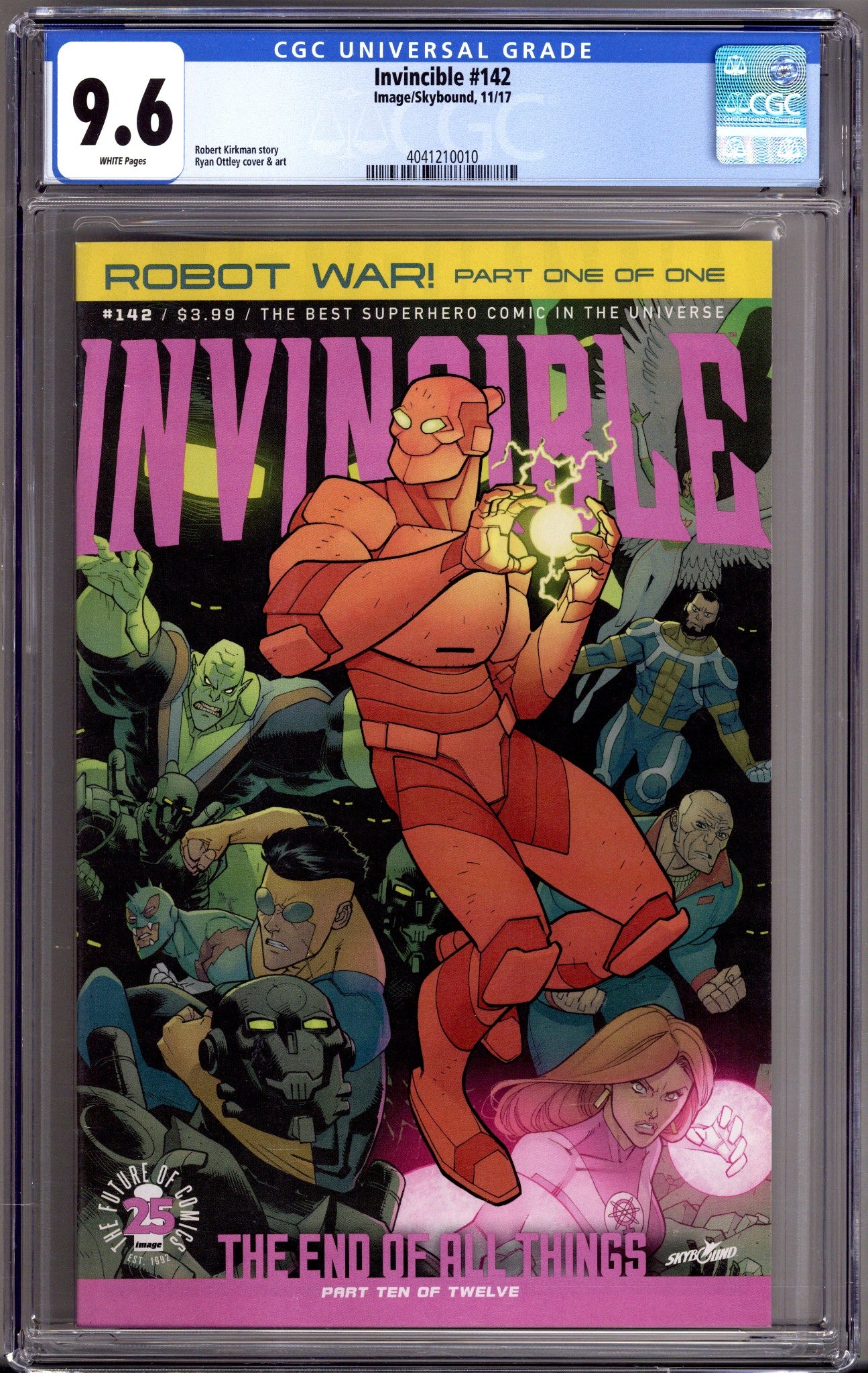 Invincible   142 CGC 9.6 (NM+)   (2017)        