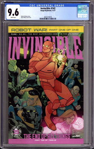 Invincible 142 CGC 9.6 (NM+) (2017)