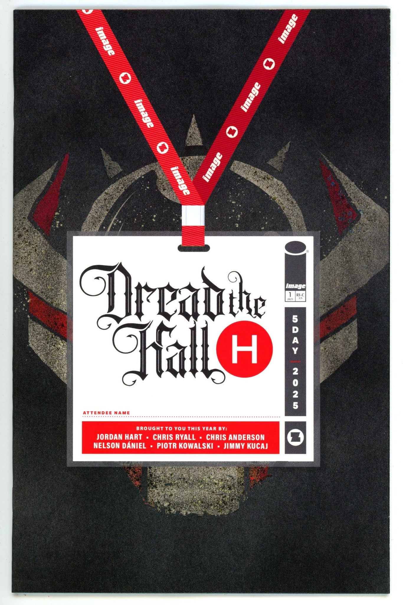 Dread The Hall H 1 Hart Incentive Variant NM (2025)