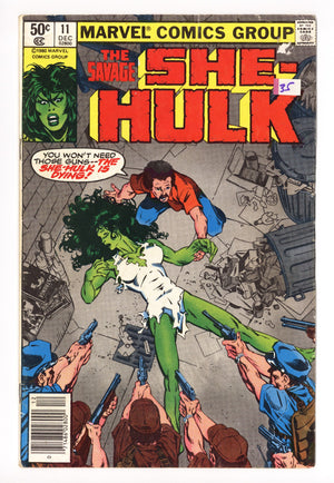 The Savage She-Hulk 11 Very Low Grade (1980) Newsstand 