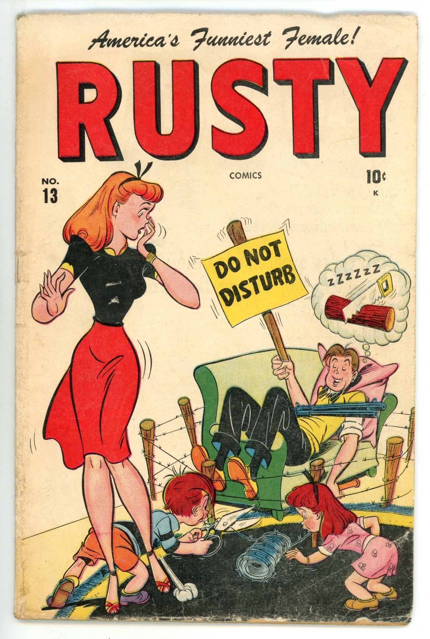 Rusty Comics 13 GD+ (2.5) (1947) 