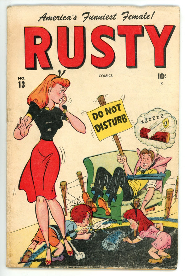 Rusty Comics 13 GD+ (2.5) (1947)