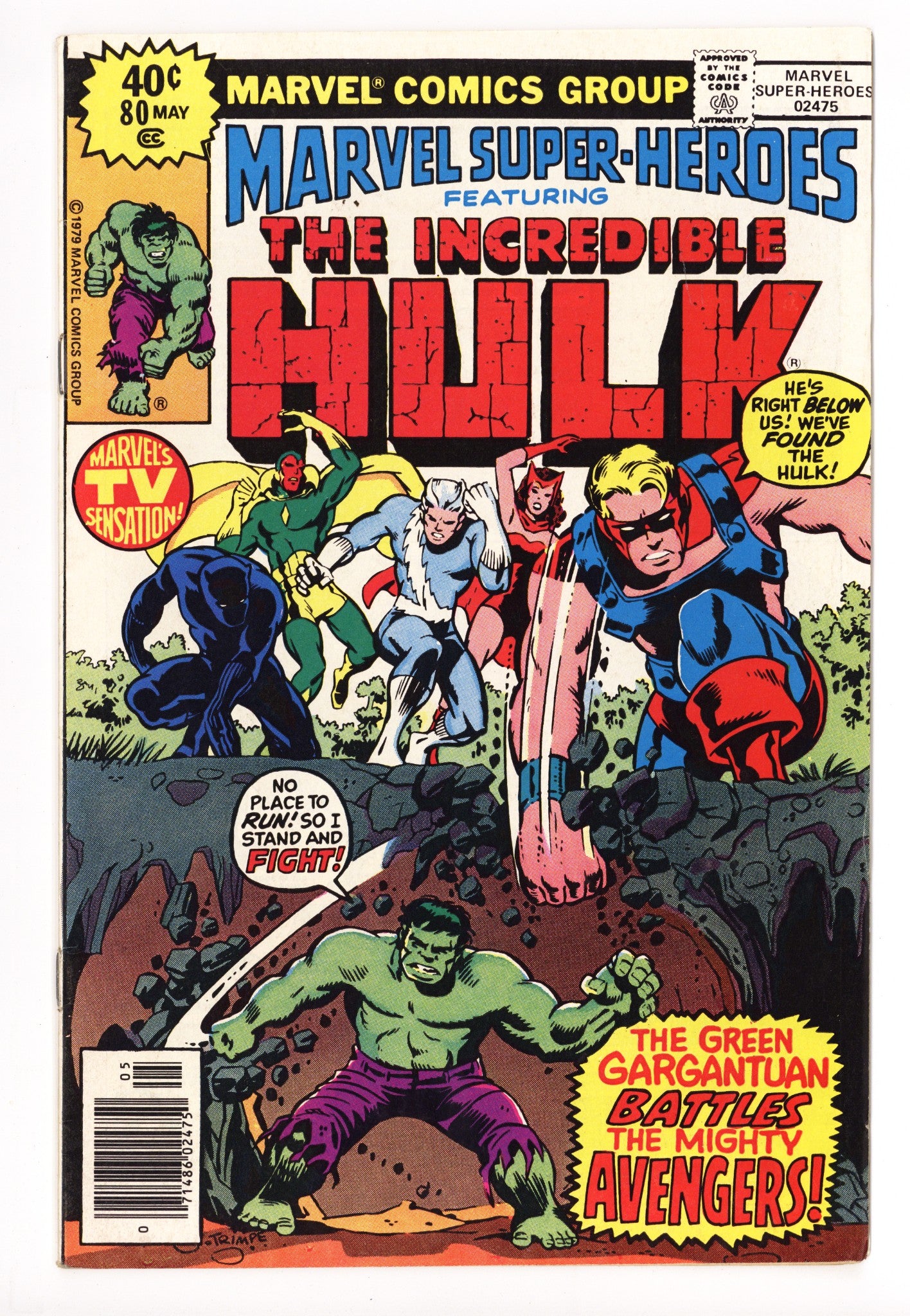 Marvel Super-Heroes Vol 1 80 Mid Grade (1979) 