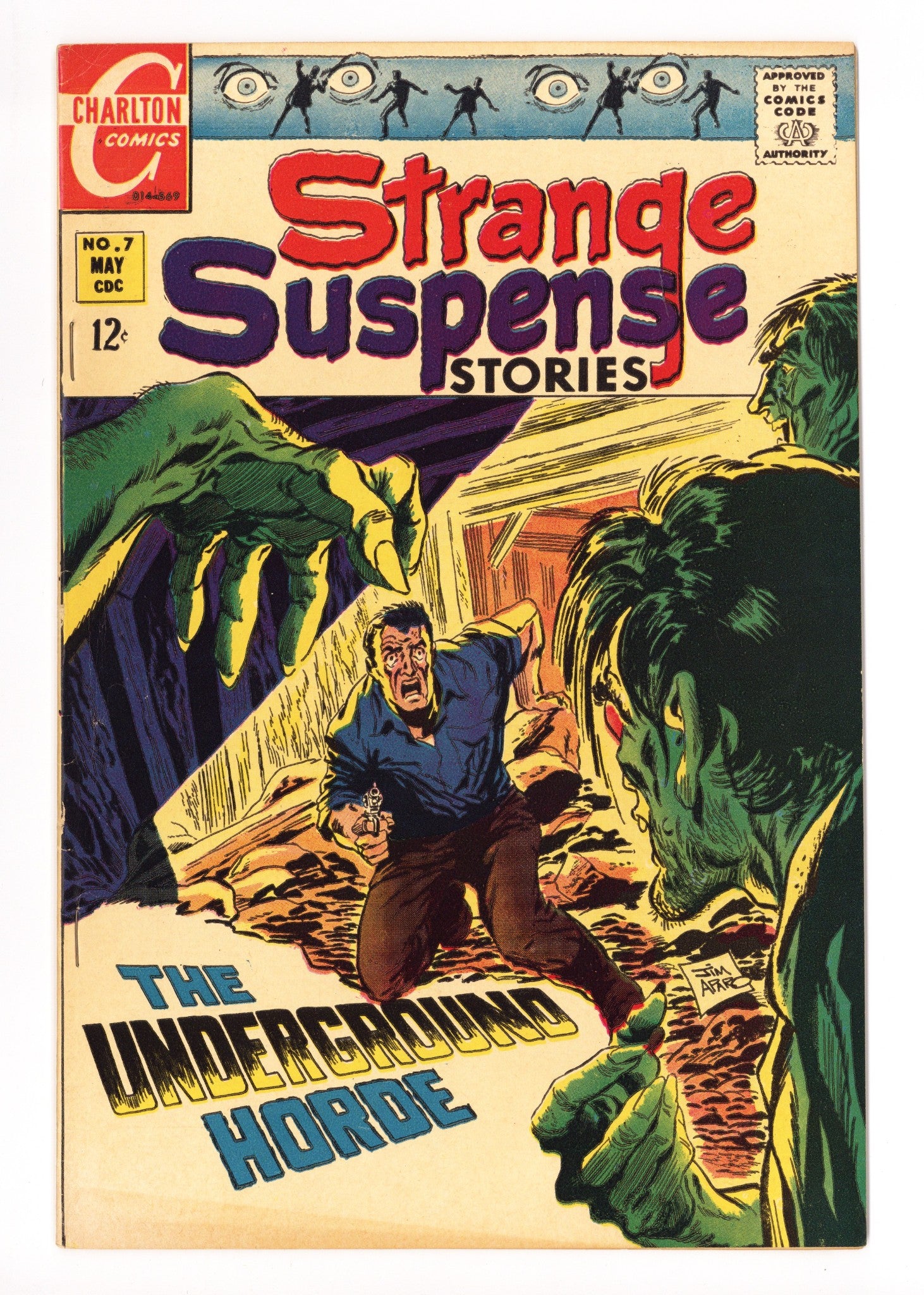 Strange Suspense Stories Vol 3 7 FN+ (6.5) (1969) 