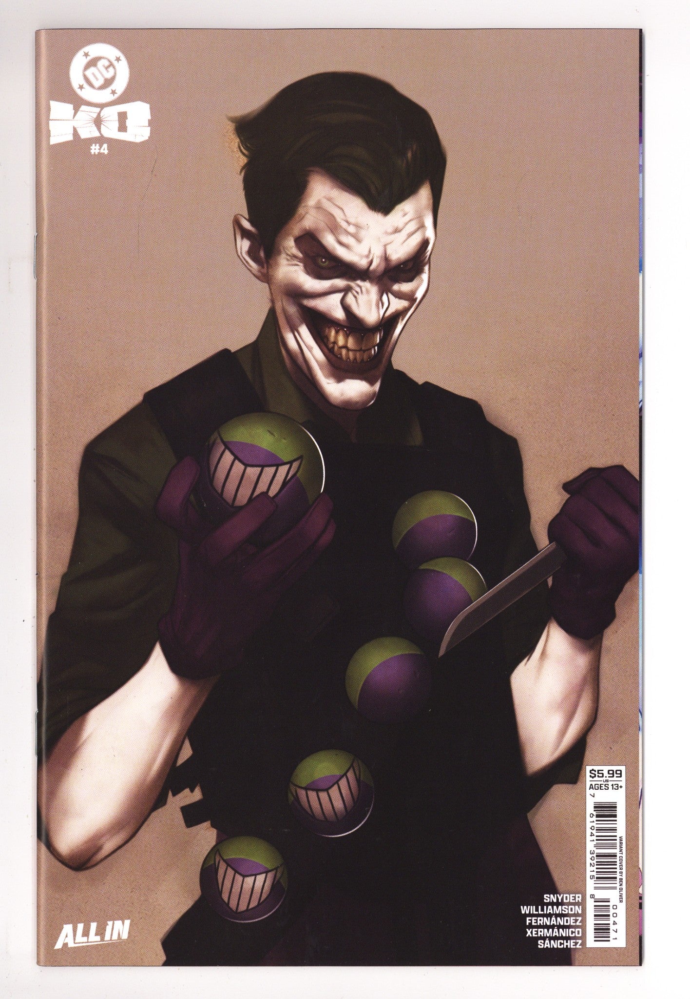 DC K.O.  4 Oliver  Variant   (2026)