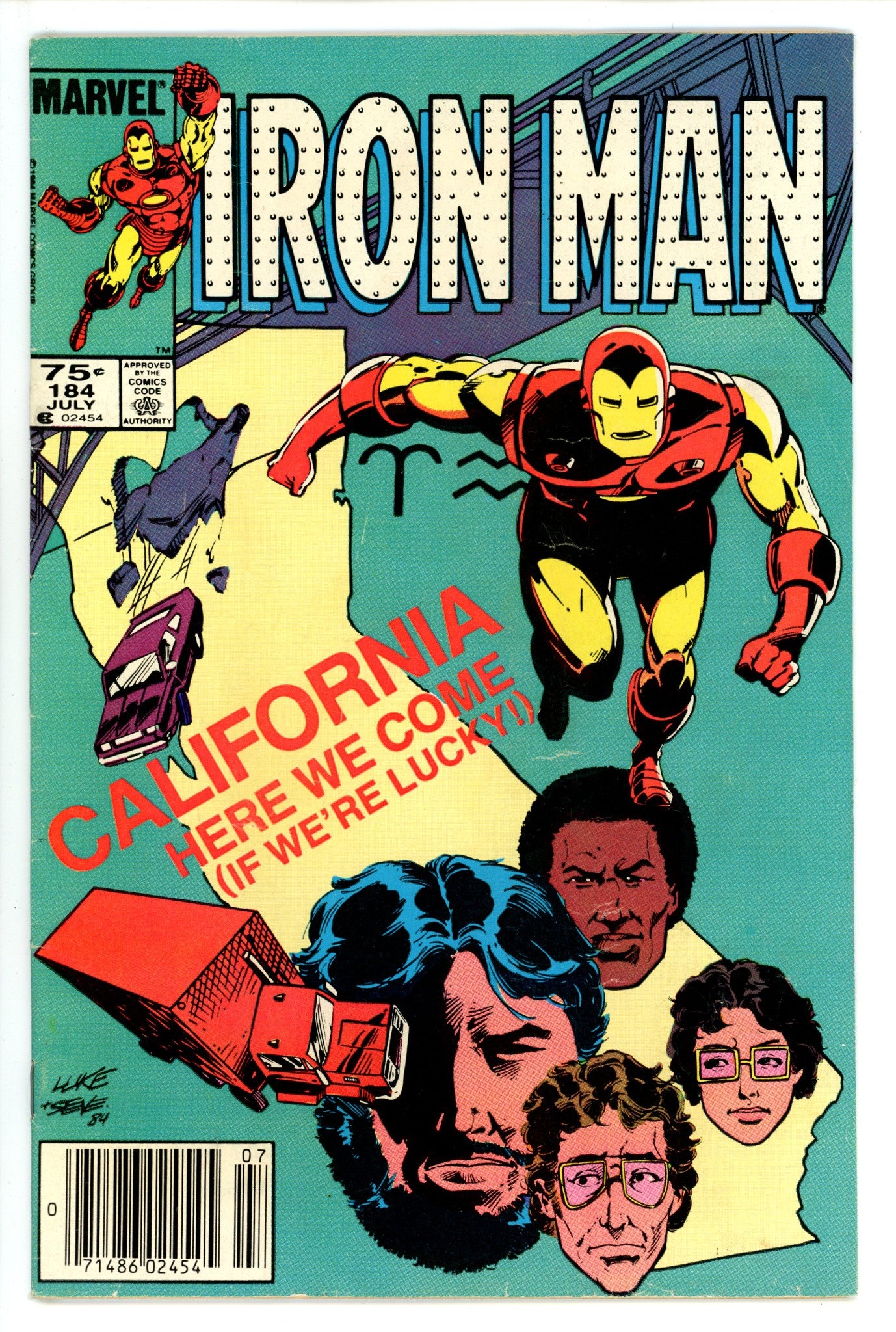 Iron Man Vol 1 184 Canadian Variant GD/VG (1984)