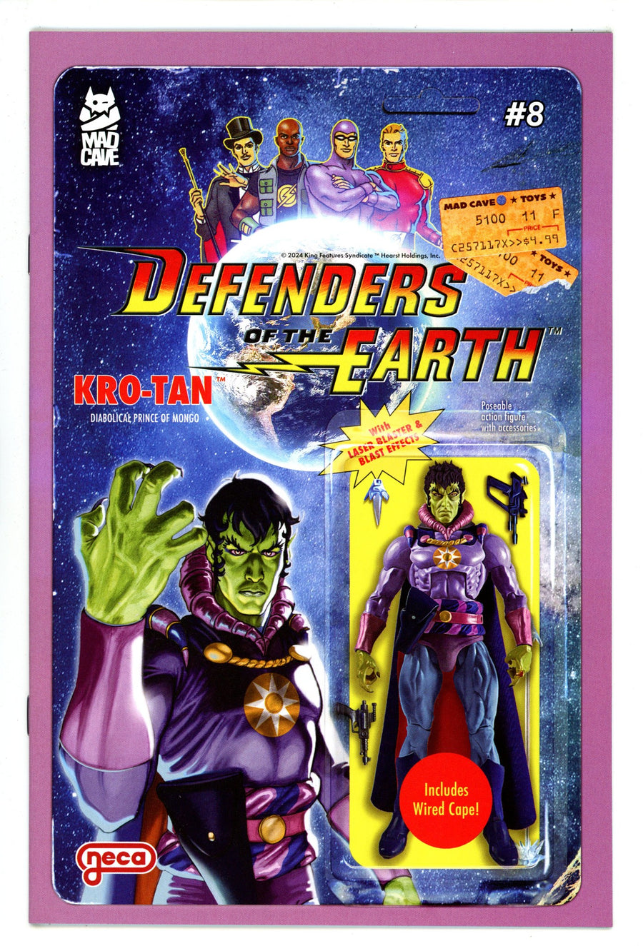 Defenders Of The Earth 8 Djokovic Action Figure Variant (2025)