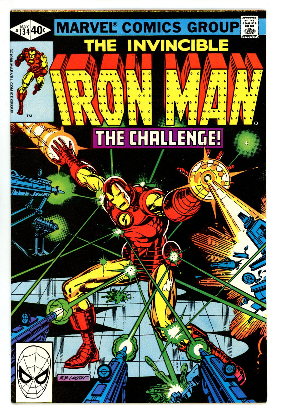 Iron Man Vol 1 134 VF (8.0) (1980) 