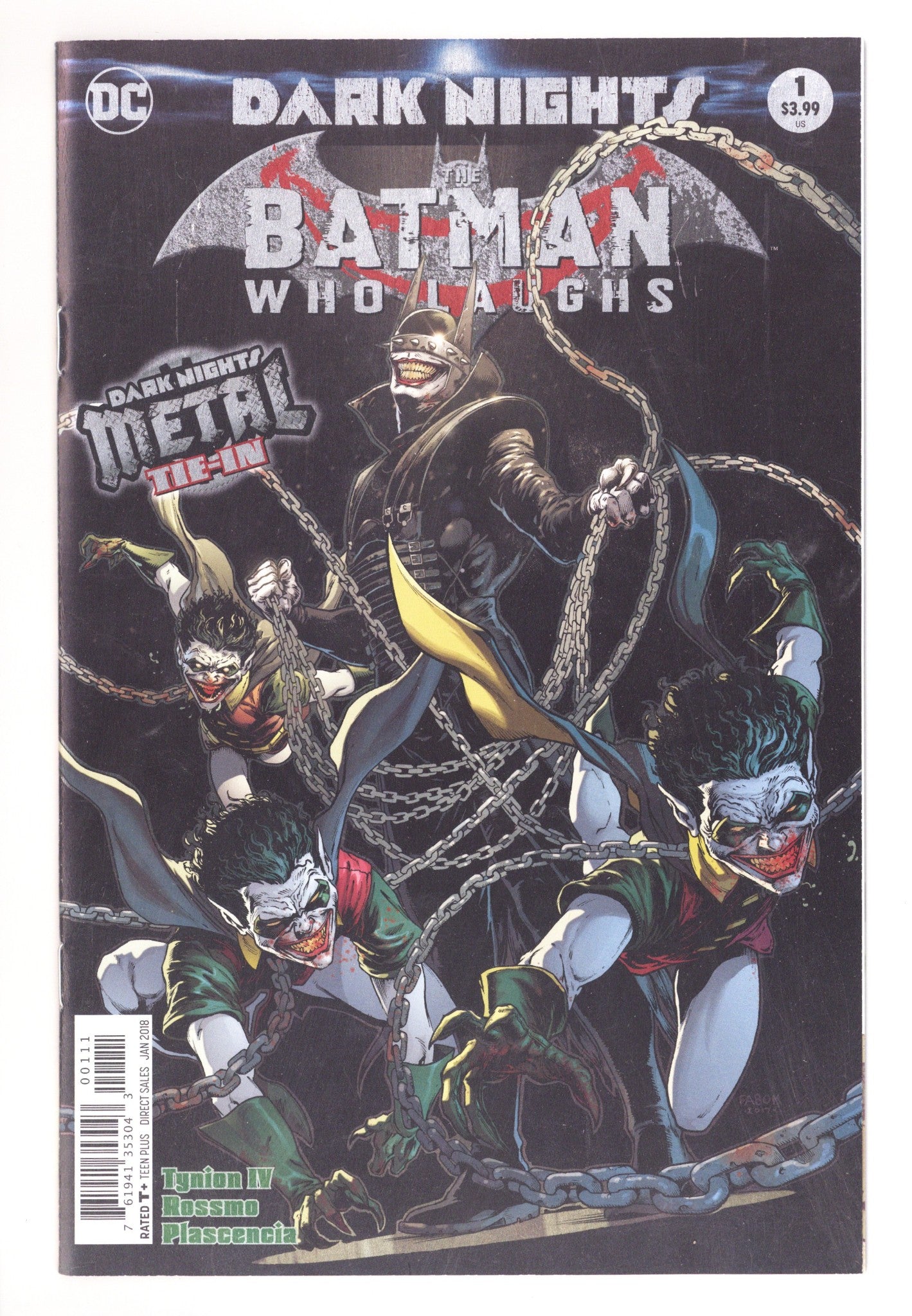 Dark Nights: The Batman Who Laughs 1 NM (9.4) (2018) 