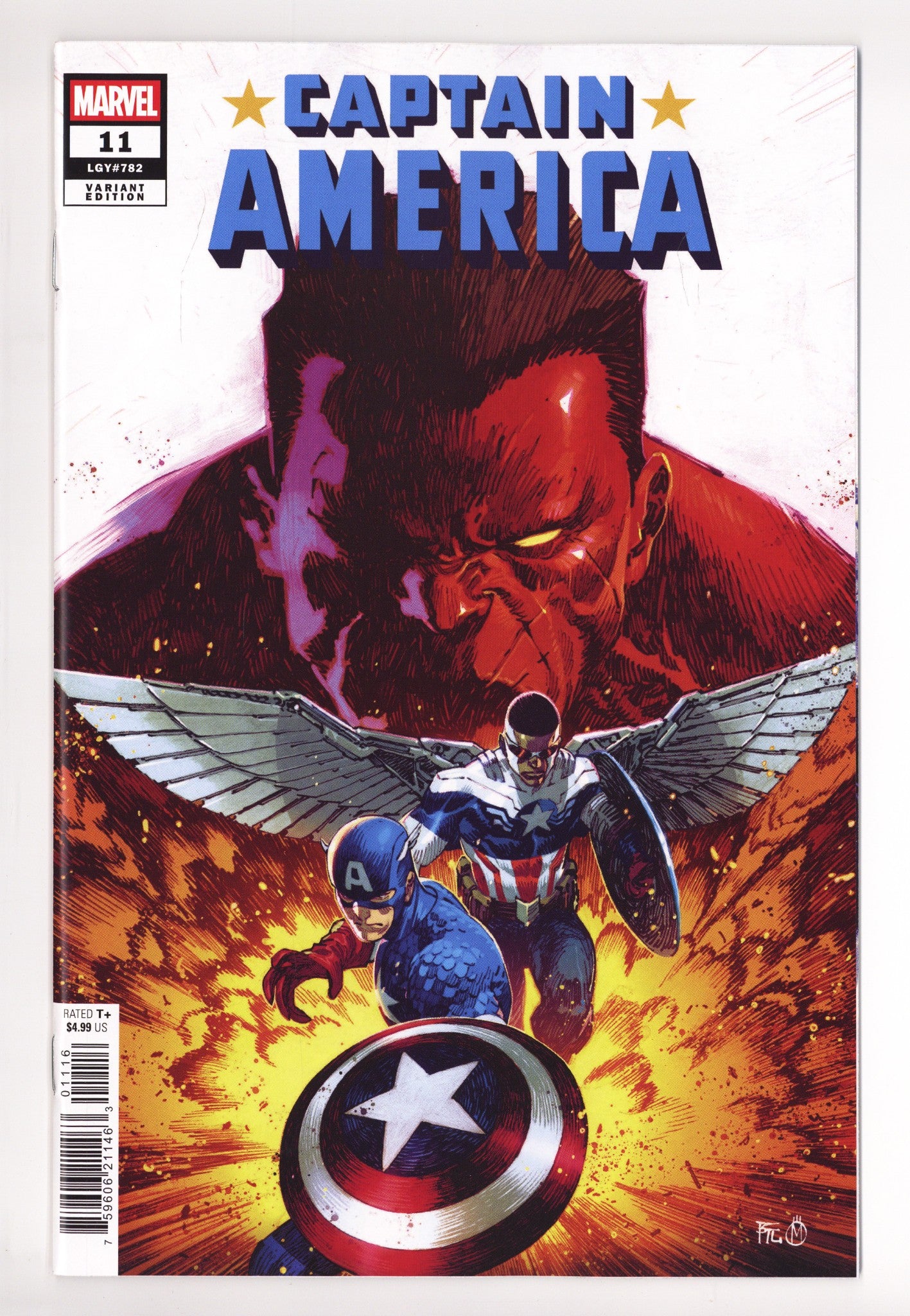 Captain America Vol 12 11 Ruan Incentive NM- (2026)