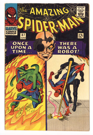The Amazing Spider-Man Vol 1 37 VG+ (4.5) (1966) 