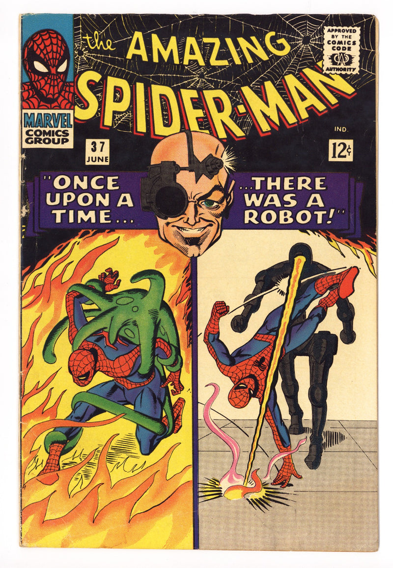 The Amazing Spider-Man Vol 1 37 VG+ (4.5) (1966) 