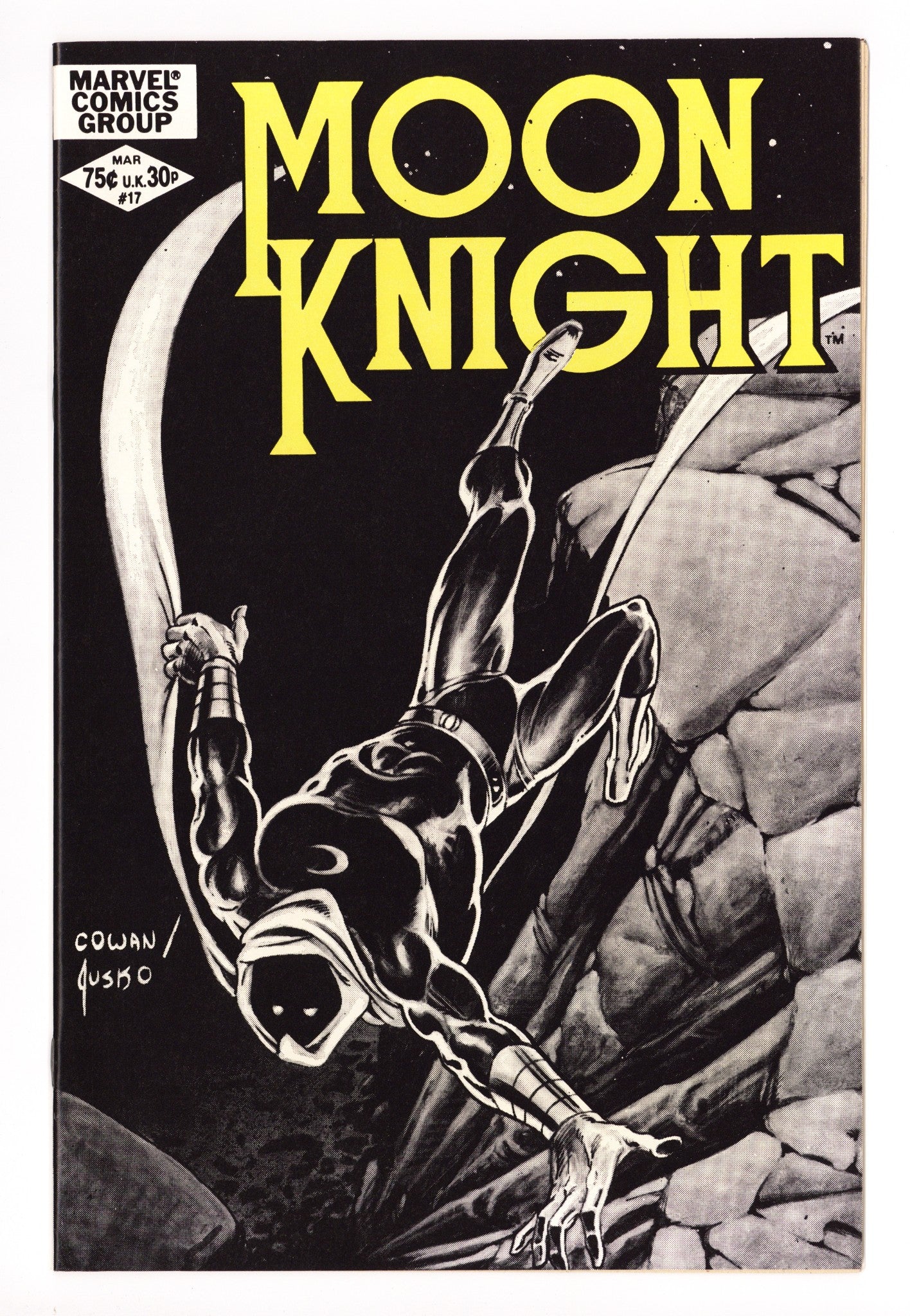 Moon Knight Vol 1 17 NM- (9.2) (1982) 