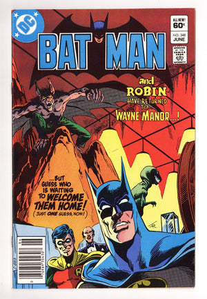 Batman Vol 1 348 Mid Grade (1982) Newsstand