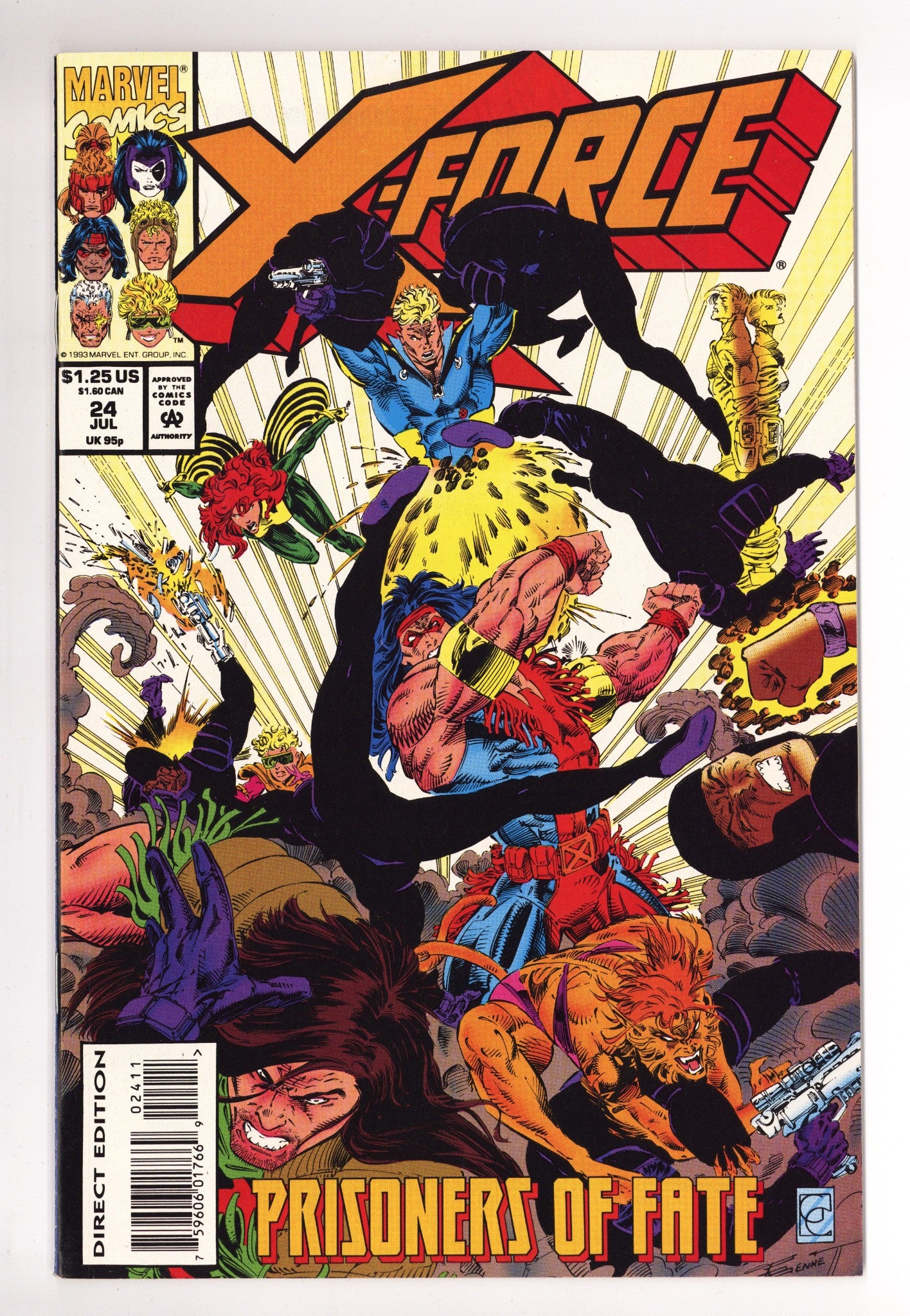 X-Force Vol 1 24 High Grade (1993) 