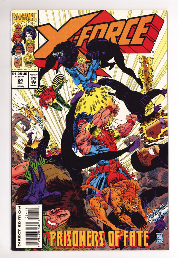 X-Force Vol 1 24 High Grade (1993)