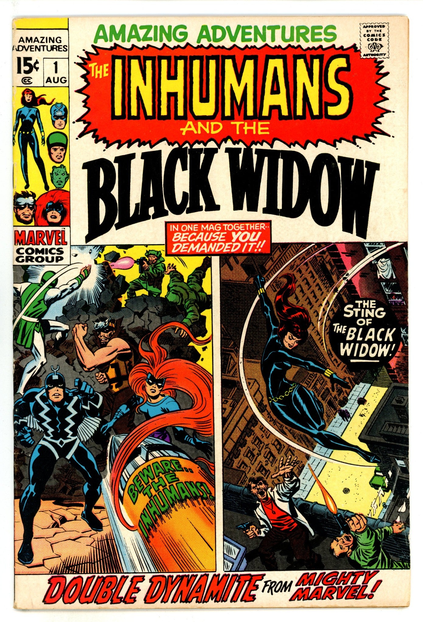 Amazing Adventures Vol 2 1  FN- (5.5)   (1970)        