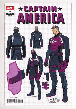 Captain America Vol 12 8 Schiti Design Incentive NM- (2026)