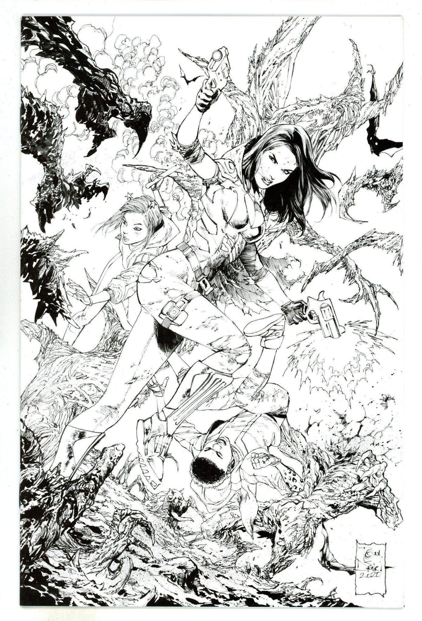 Nocterra 3 VF- (7.5) (2021) Daniel B&W Virgin Incentive Variant 