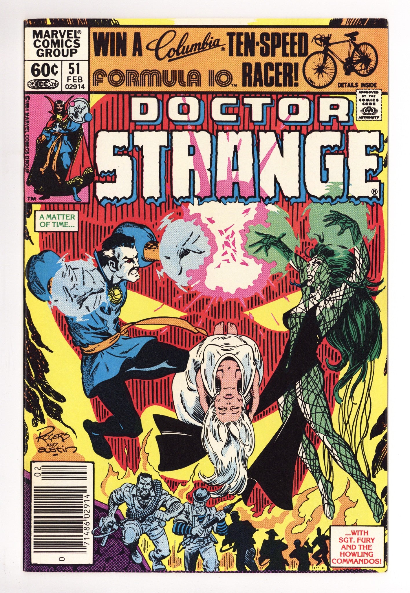 Doctor Strange Vol 2 51 Mid Grade (1982) Newsstand 