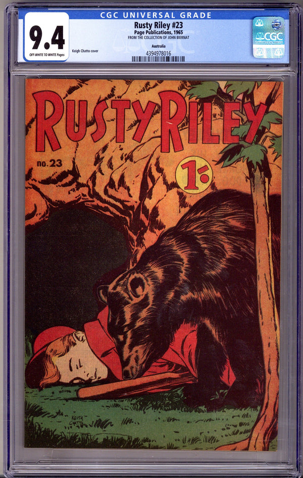Rusty Riley 23 CGC 9.4 (NM) (1965)