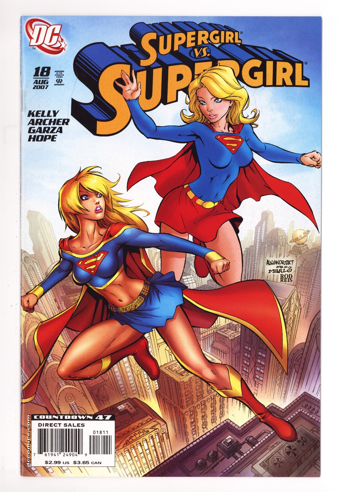 Supergirl Vol 5 18 High Grade (2007) 