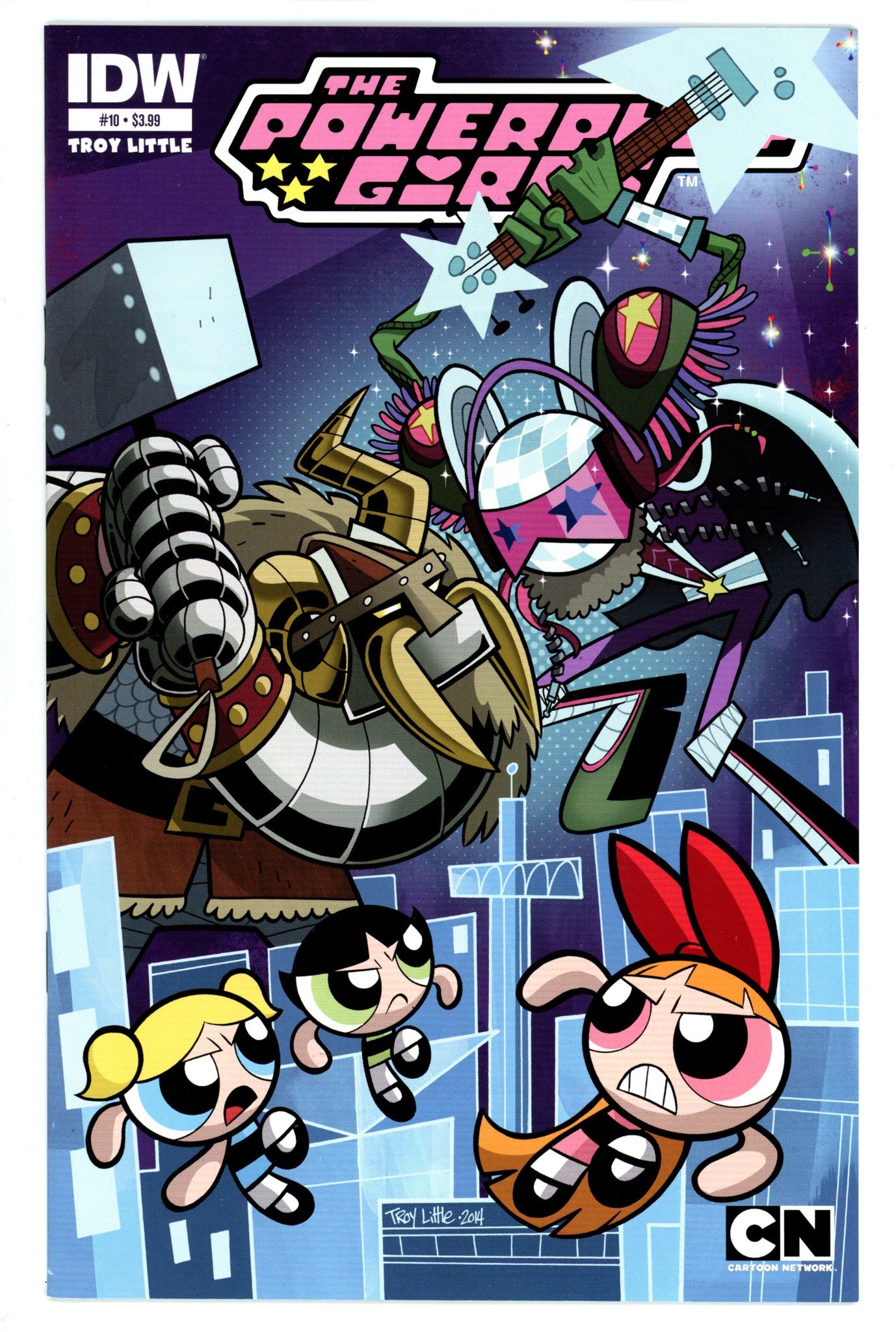 Powerpuff Girls 10 VF- (7.5) (2014) 