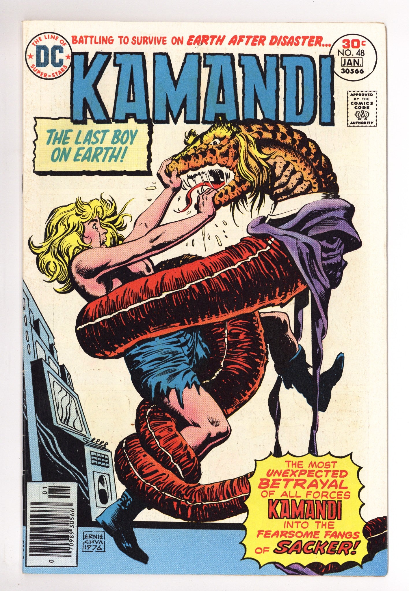 Kamandi, the Last Boy on Earth 48 Low Grade (1976) 