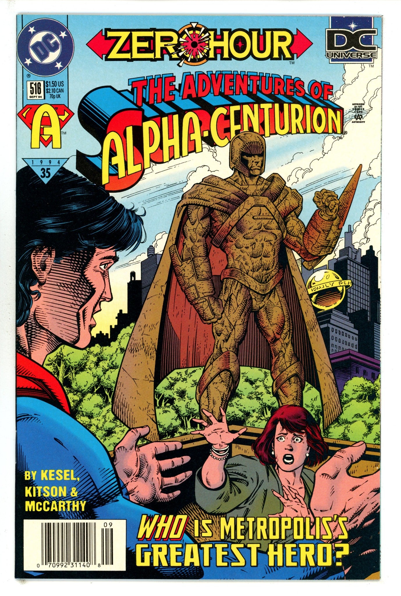 Adventures of Superman Vol 1 516 Newsstand NM (1994)