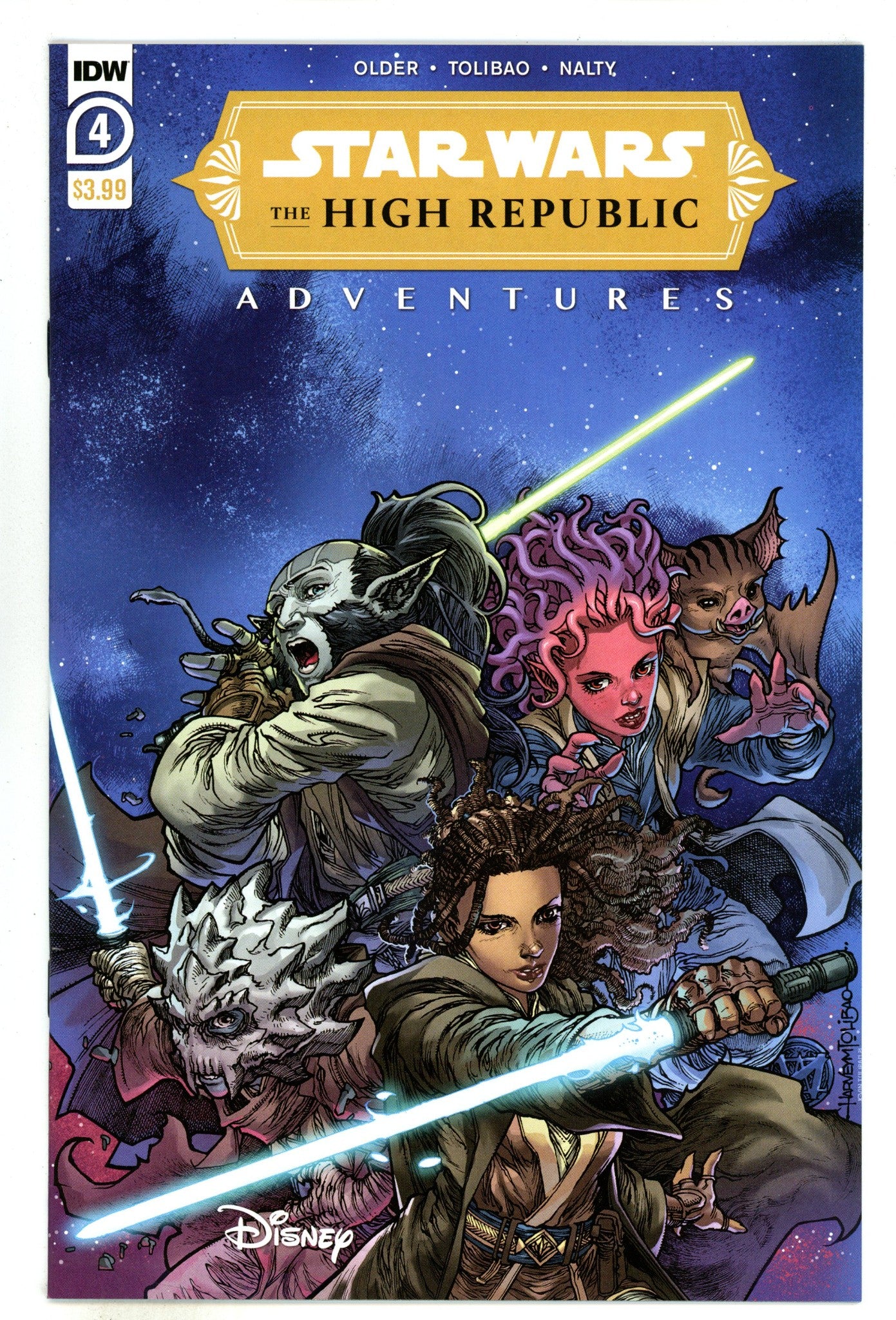 Star Wars: The High Republic Adventures Vol 1 4 High Grade (2021) 