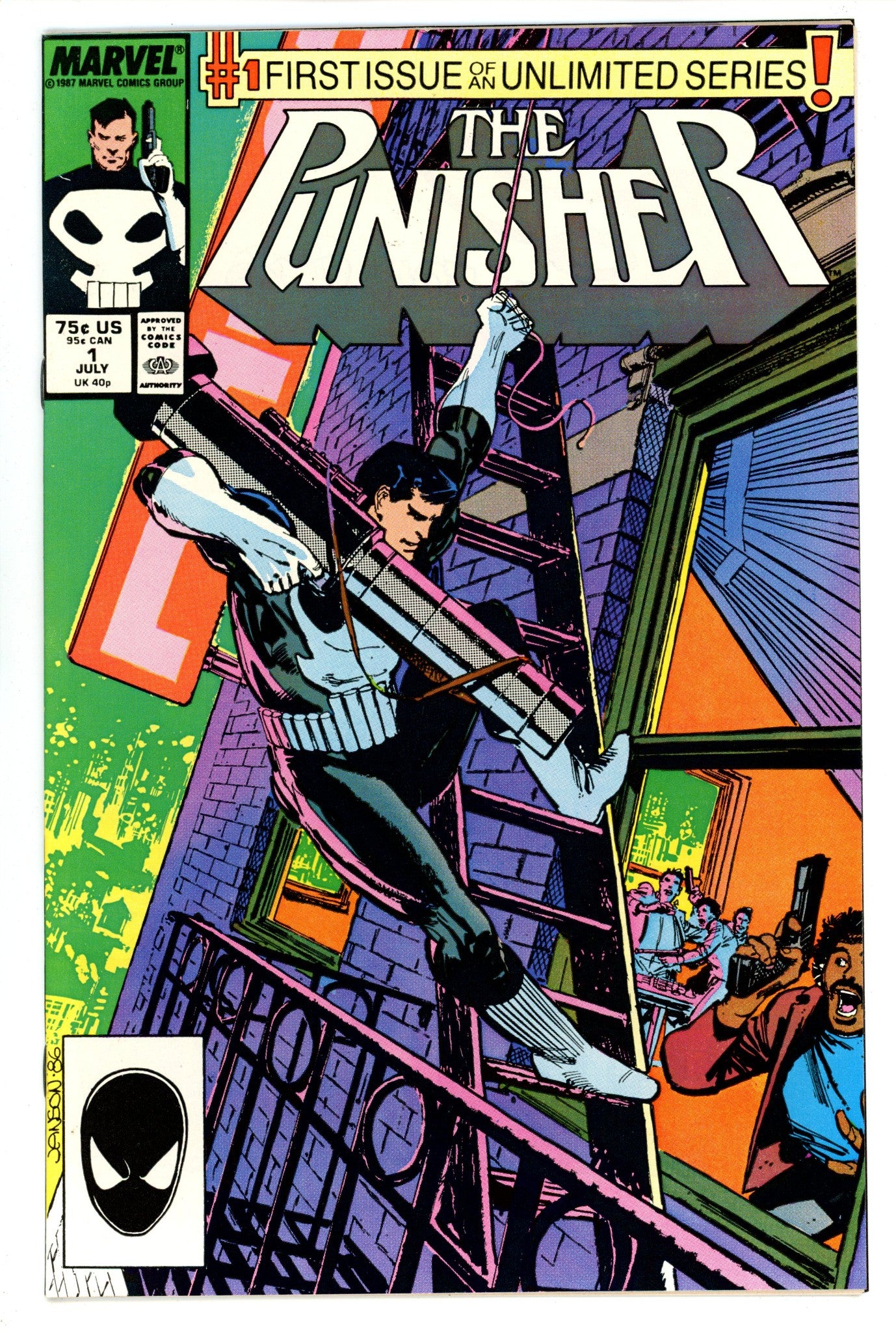 The Punisher Vol 2 1 NM- (9.2) (1987) 