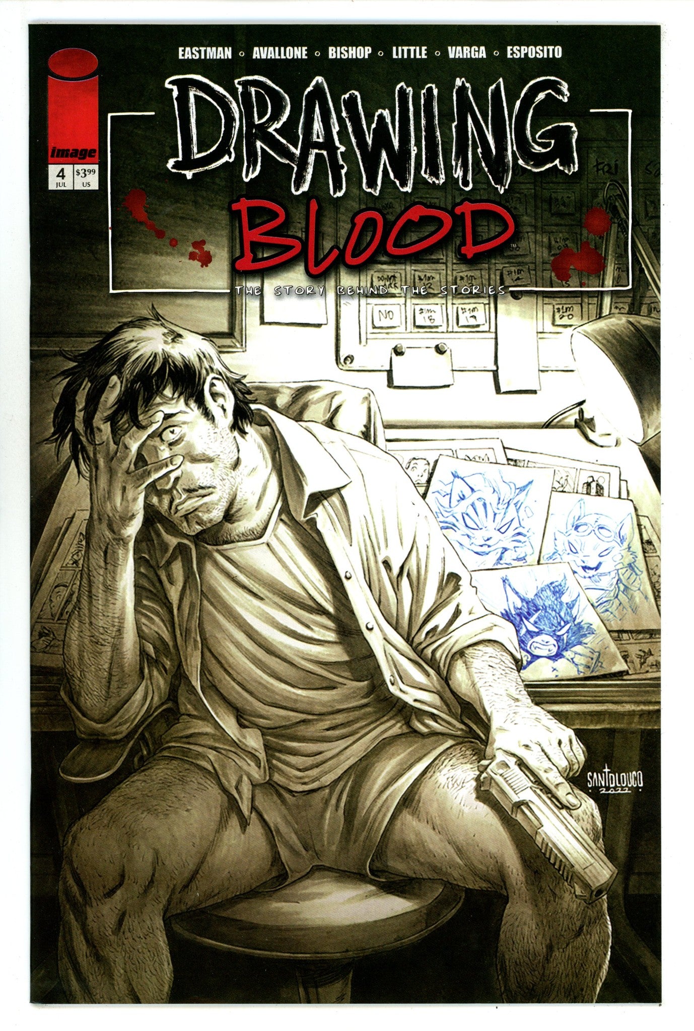 Drawing Blood 4 Santolouco Variant (2024)