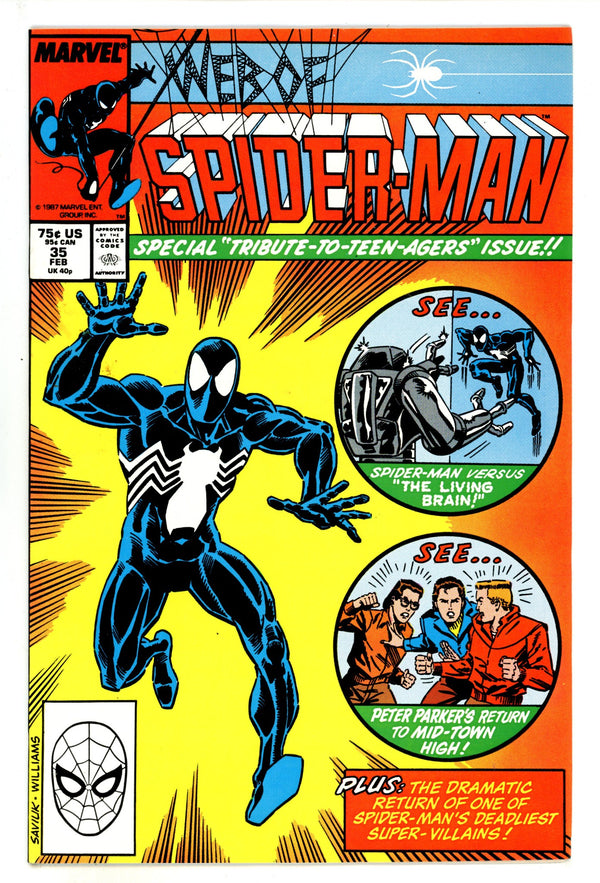 Web of Spider-Man Vol 1 35 Mid Grade (1988)