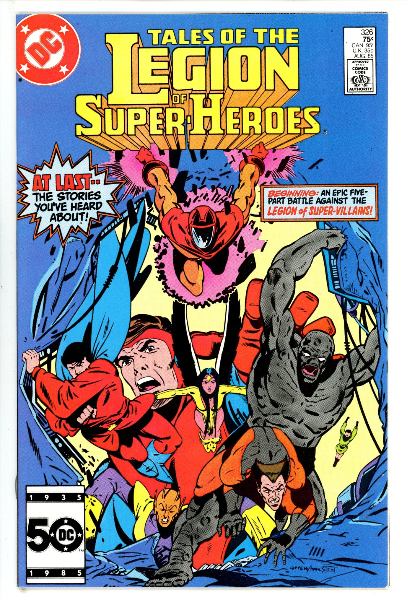 Tales of the Legion of Super-Heroes 325 (1985)