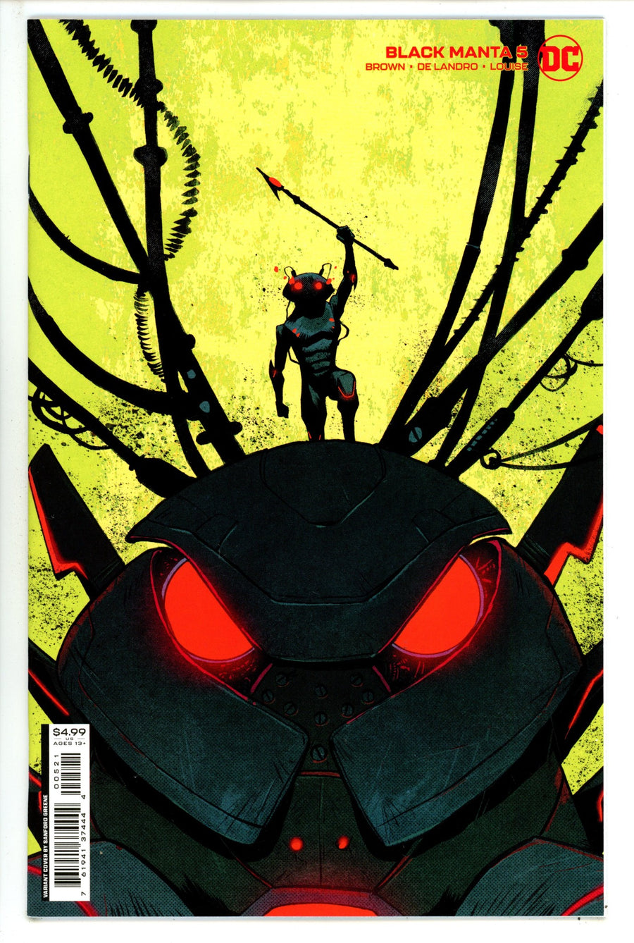 Black Manta 5 High Grade (2022) Greene Variant 