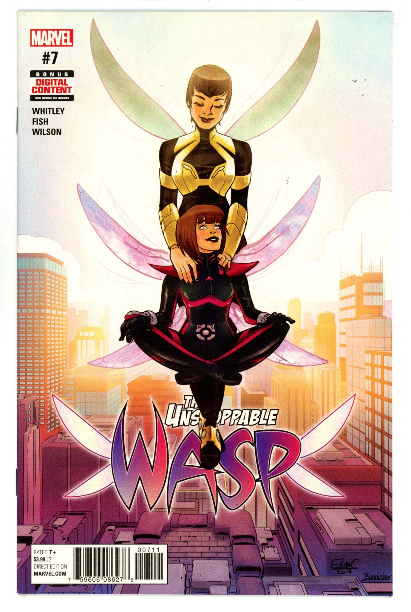 Unstoppable Wasp Vol 1 7 High Grade (2017) 