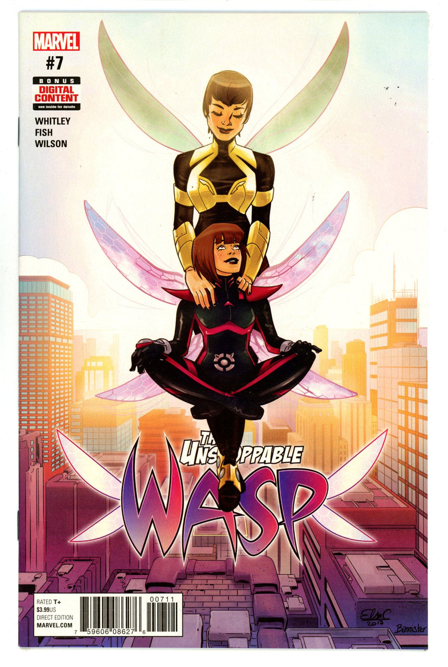 Unstoppable Wasp Vol 1 7 High Grade (2017) 