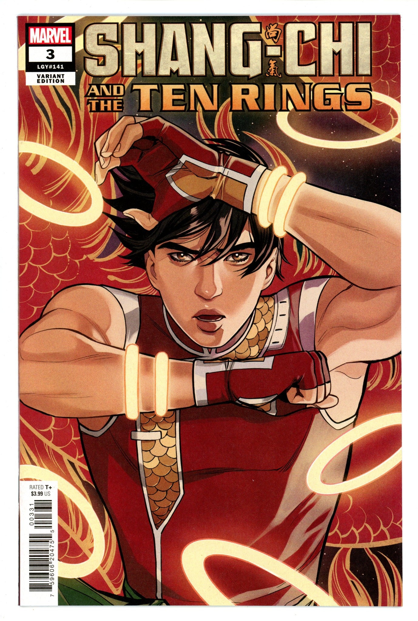 Shang-Chi and the Ten Rings 3 (141) High Grade (2022) Jones Variant 