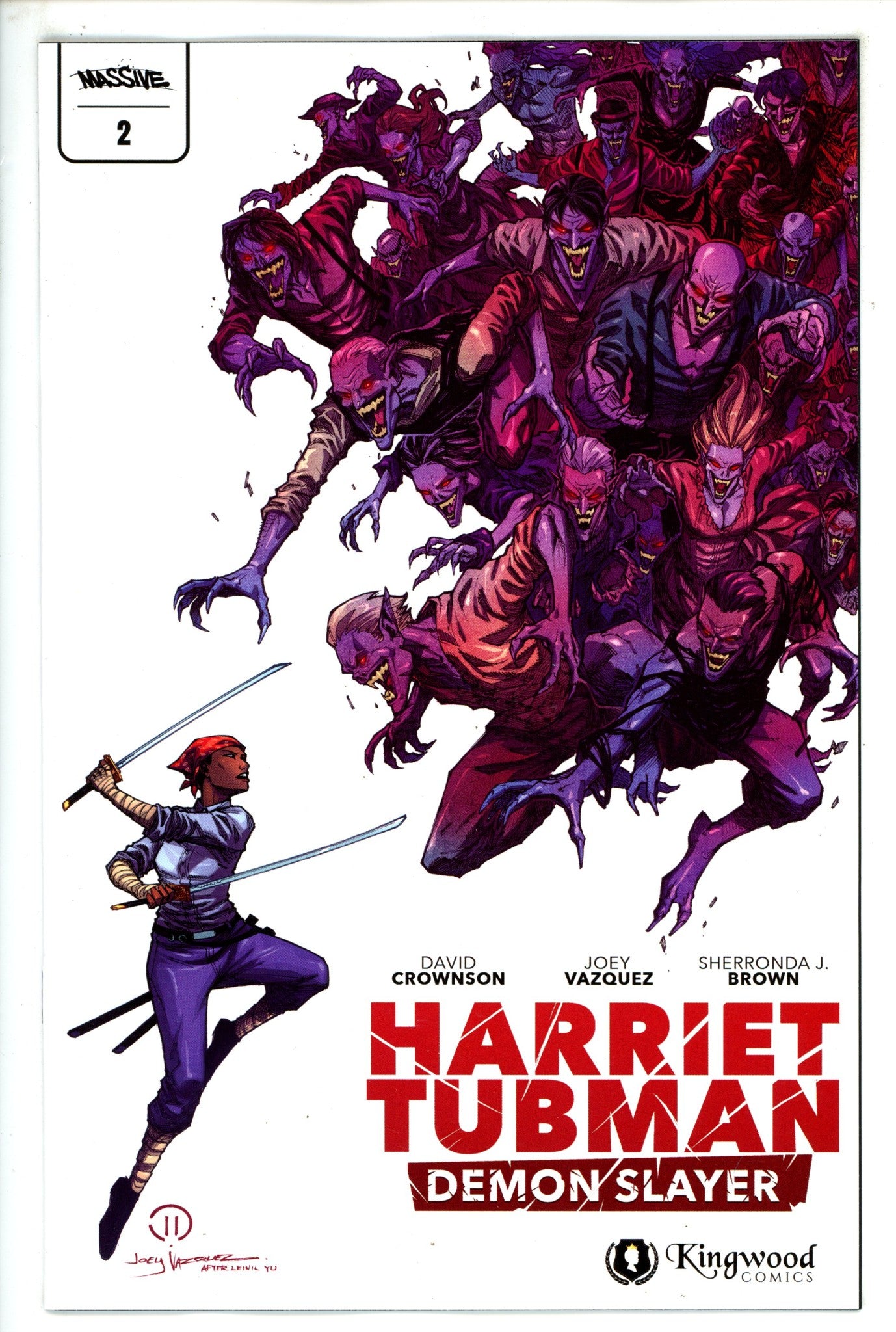 Harriet Tubman Demon Slayer 2 Vazquez Variant (2023)