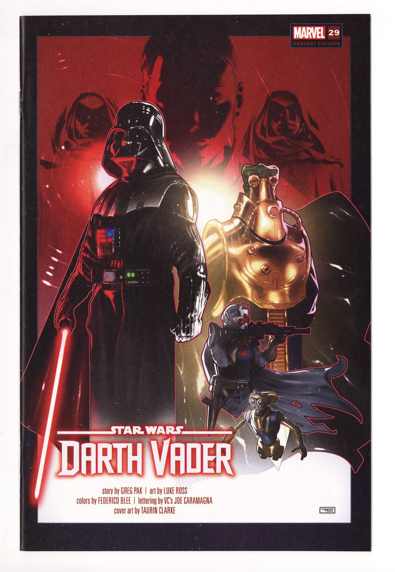 Star Wars: Darth Vader Vol 3 29 High Grade (2023) Clarke Variant 