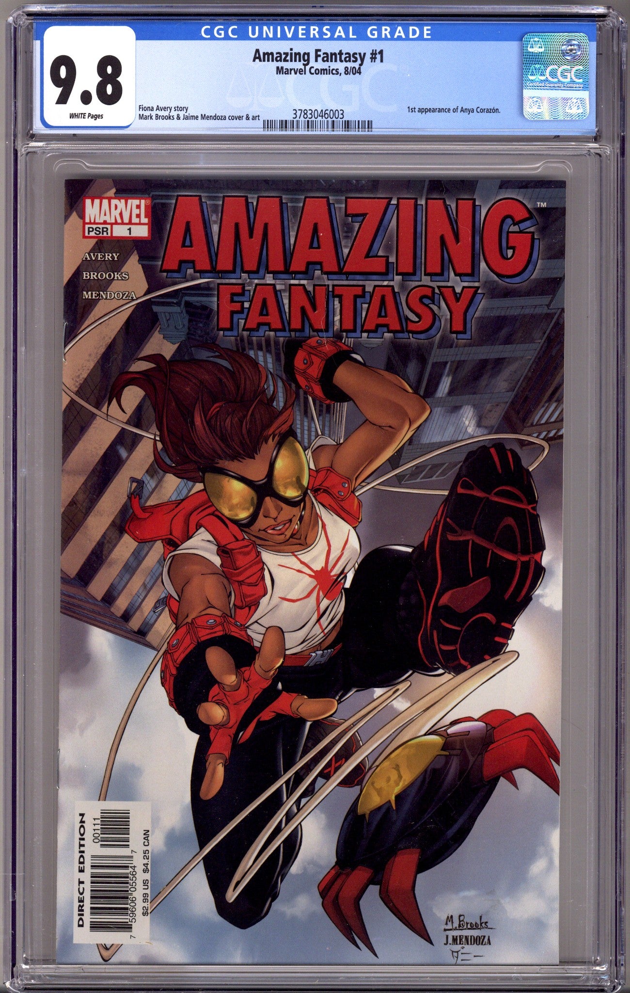 Amazing Fantasy Vol 2 1 CGC 9.8 (NM/M) (2004) 