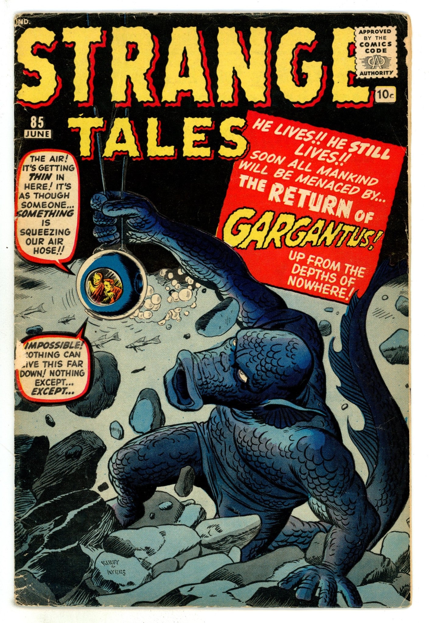 Strange Tales Vol 1 85 VG/FN (5.0) (1961) 